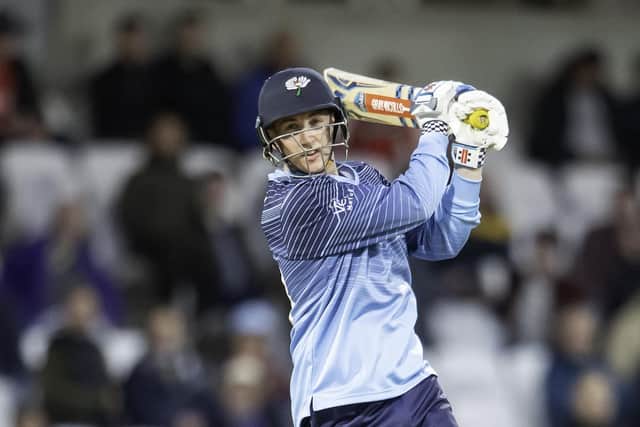 Yorkshire Vikings' Harry Brook is free to play for the county after missing out on Test team. Picture: Allan McKenzie/SWpix.com