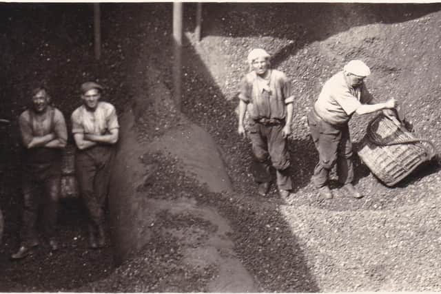 Unloading imported coal during the General Strike June 29 1926 Pic courtesy Goole Museum