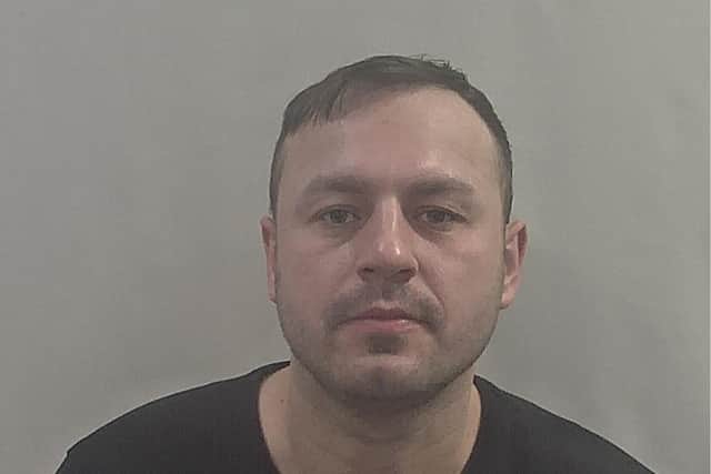 Jonathan Franklin, 36, has been jailed for two years