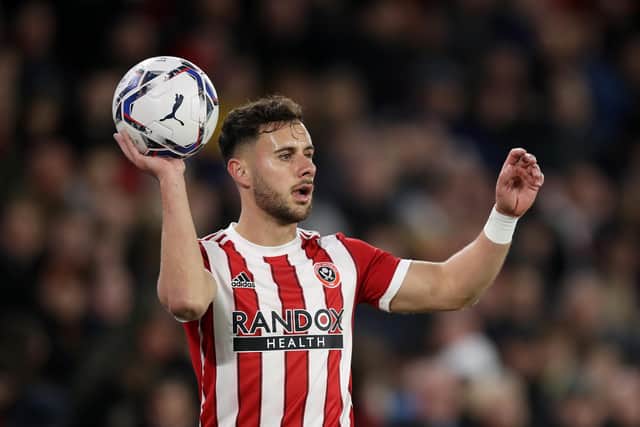GEORGE BALDOCK: Could be offered an improved deal at Sheffield United. Picture: Getty Images.
