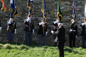 Standard Bearers at Scarborough Castle. Picture: Richard Ponter.