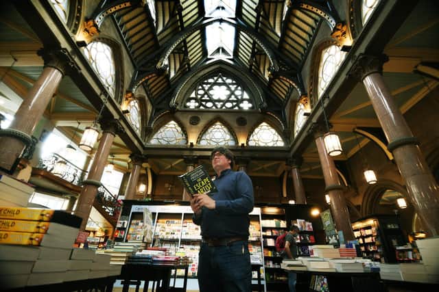Waterstones Bradford store manager Ian Oldfield was an engineer before becoming a bookseller