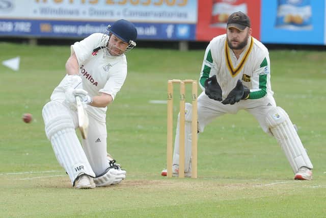 LEADING MAN: Tim Jackson scored 43 in his team's win over Bradford Premier rivals Pudsey St Lawrence Picture: Steve Riding.