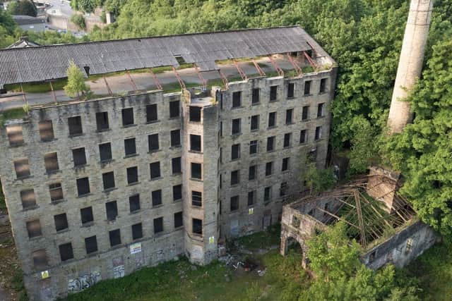 The decaying mill has been empty for years