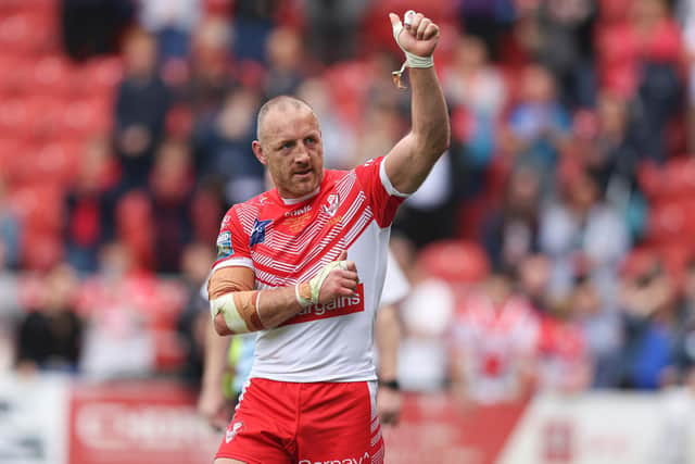 James Roby broke the Super League appearance record on Sunday. (Picture: SWPix.com)