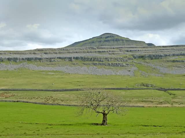 The man died at the summit of Ingleborough