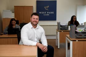 Tom Page is the founder of West Park Care in Harrogate.