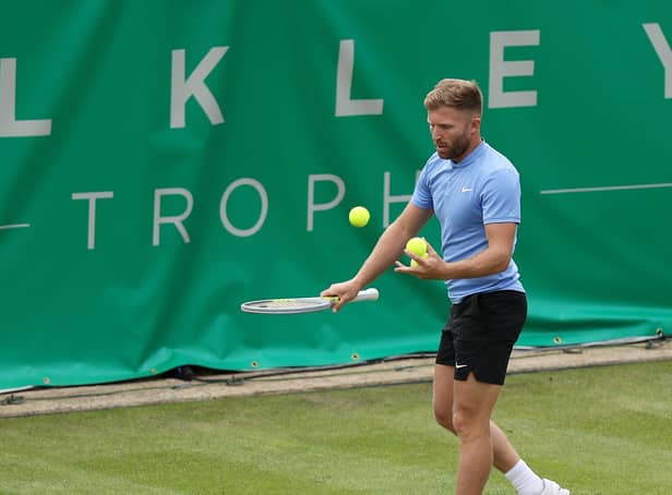 PROGRESS: For Daniel Cox at the Ilkley Trophy. Picture: Lewis Storey/Getty Images for LTA.