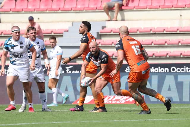 Paul McShane helped Castleford Tigers to victory over Toulouse Olympique last time out. (Picture: SWPix.com)