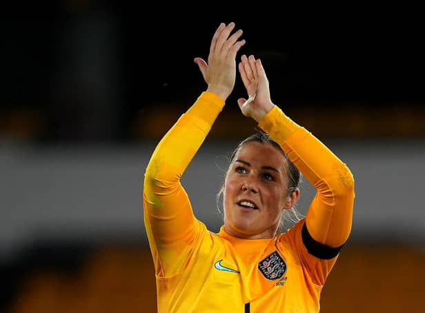 England’s No 1: Despite pressure from Sheffield-born Manchester City goalkeeper Ellie Roebuck, Mary Earps, pictured, looks set to be England’s No 1 for the women’s Euros. (Picture: PA)