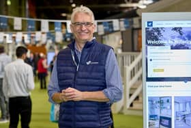 Willerby CEO Peter Munk, pictured at the Caravan, Camping & Motorhome Show 2022.