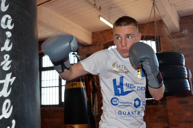 Leeds boxer Jack Bateson is bidding to land his 17th straight pro' win. Picture: Jonathan Gawthorpe.