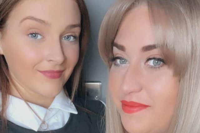 Emma's mum Paige Marsh works two jobs to support her daughter's dancing