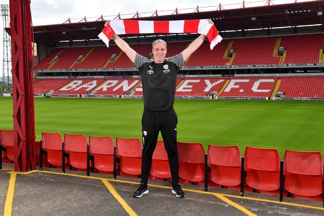 Despite a 27-year career in football Barnsley are only Michael Duff's third club (Picture: Barnsley FC)