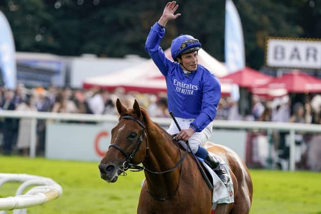 Royal route: Last season's Doncaster St Leger winner Hurricane Lane runs in the Hardwicke Stakes at Royal Ascot today as he begins preparations for a second tilt at the Arc. Picture: Getty
