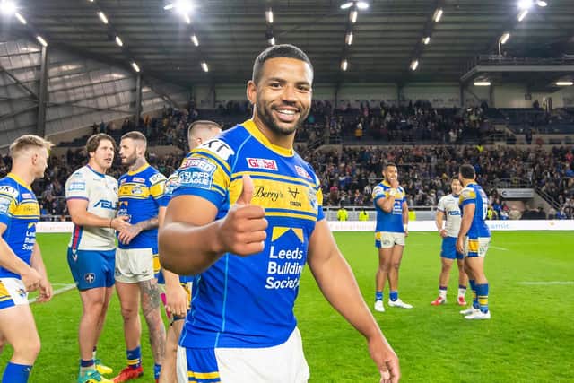 Kruise Leeming is excited about the run-in with Leeds Rhinos. (Picture: SWPix.com)