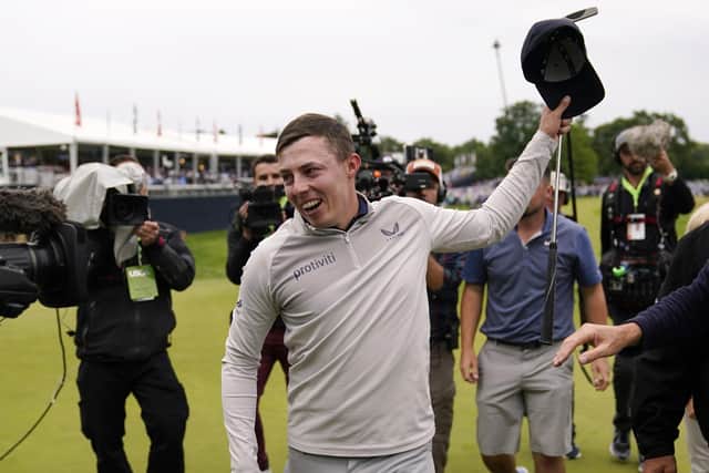 Matt Fitzpatrick becomes only the third Englishman this century to win a major (Picture: AP)
