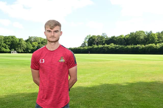 New Doncaster Rovers striker George Miller. Picture: Howard Roe/AHPIX