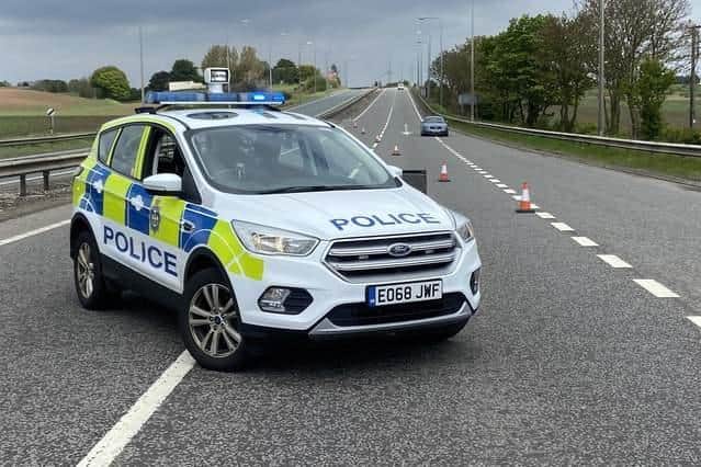 A man is fighting for his life after being involved in a crash in Yorkshire