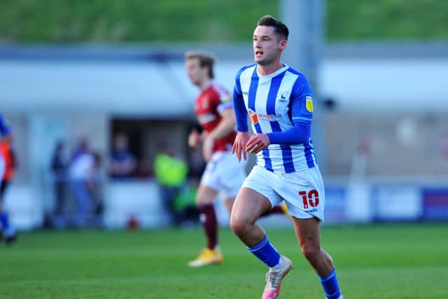 Rovers deal: Former Hartlepool United midfielder Luke Molyneux has joined League 2 rivals Doncaster Rovers. Picture: Frank Reid