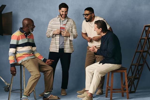 The new M&S Originals menswear collection which went on sale this week featuring  product names including Allerton and Harewood.