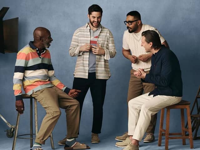 The new M&S Originals menswear collection which went on sale this week featuring  product names including Allerton and Harewood.