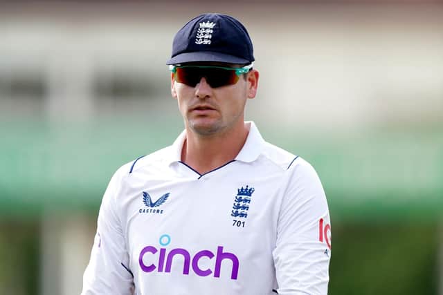 England's Alex Lees showed his true value in the second Test at Nottingham (Picture: PA)