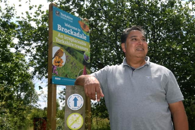 Gurdev Singh, a trustee at the organisation, pictured at its Brockadale Nature Reserve.