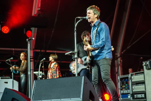 Noel Gallagher's High Flying Birds at The Piece Hall, Halifax. Picture: Anthony Longstaff