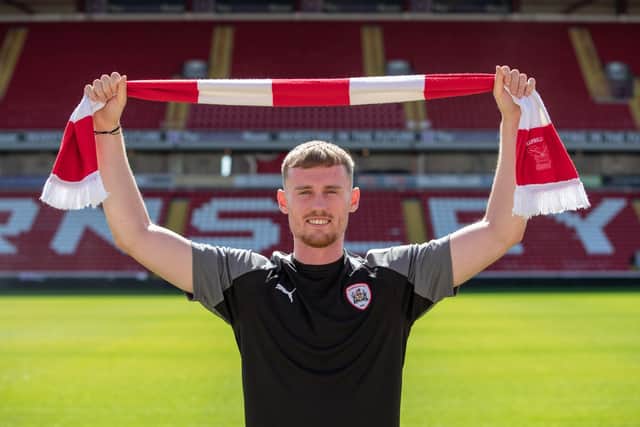 New Barnsley signing Robbie Cundy. Picture courtesy of Barnsley FC.