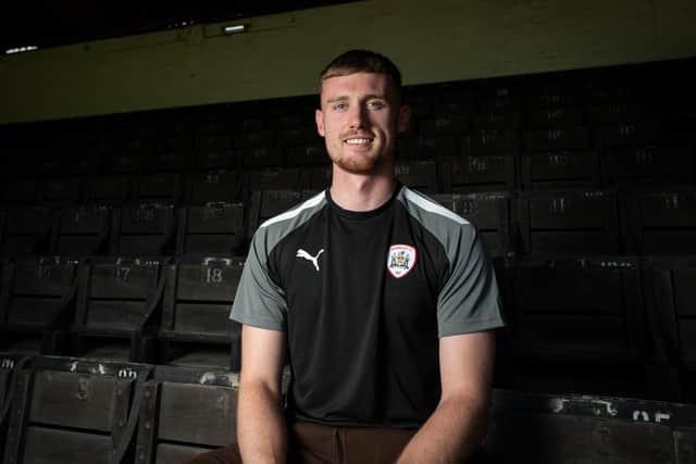 Cundy, who has signed a two-year deal. Credit: Barnsley FC
