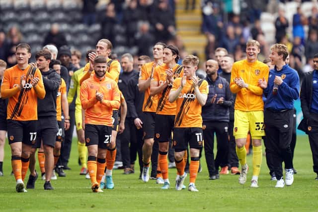 Hull City will be hoping to be competing at the other end of the Championship table during 2022-23 Picture: Tim Goode/PA