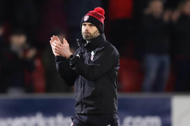 Rotherham United manager Paul Warne will be busy planning the Millers survival after earning automatic promotion to the SkyBet Championship for the 2022-23 season Picture: Isaac Parkin/PA