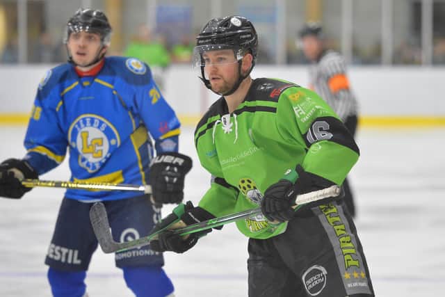 Samuel Towner - pictured in his Hull Pirates days during the 2019-20 NIHL National season. Picture: Dean Woolley.