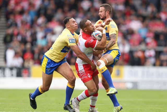 Hull KR produced a promising performance at St Helens last time out. (Picture: SWPix.com)