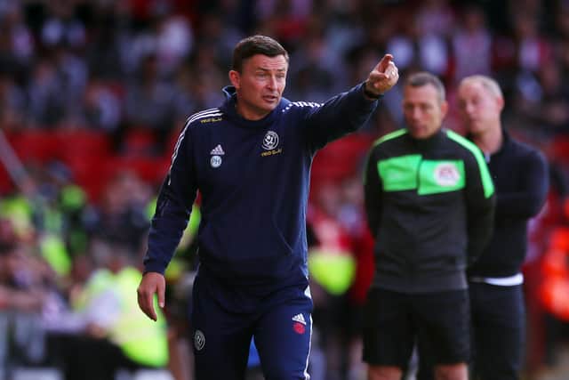 Sheffield United manager Paul Heckingbottom Picture: Simon Bellis/Sportimage