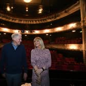 Harry Gration and Christine Talbot at York Theatre Royal ahead of bringing their show A Grand Yorkshire Night Out to the theatre and to Scarborough
cc Jonathan Gawthorpe