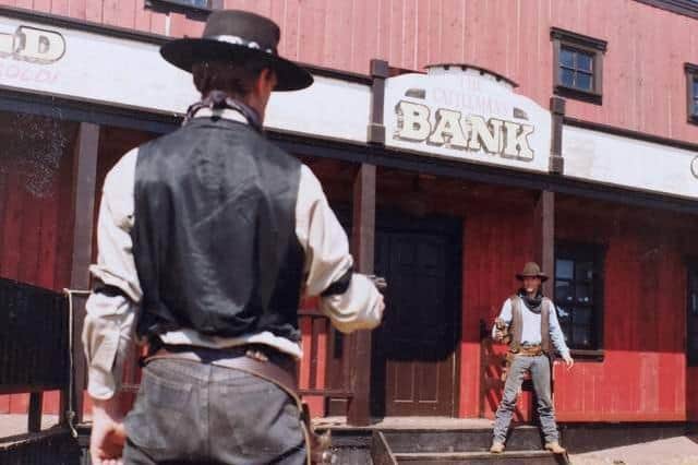 Wild West shootouts with real cowboys were a popular attraction at the American Adventure (photo: Gary Murfin)