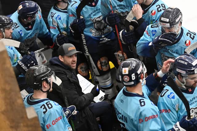 Sheffield Steeldogs head coach Greg Wood is hoping to make more signing announcements next week. 
Picture: Bruce Rollinson
