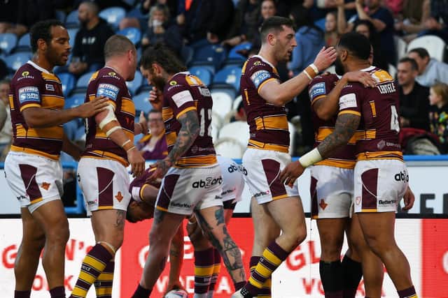 Huddersfield Giants claimed an impressive win over Leeds Rhinos last time out. (Picture: SWPix.com)