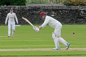 CAPTAIN'S KNOCK: Brad Schmulian’s 53 not out helped Woodlands to a narrow win over Townville. Picture: Steve Riding.
