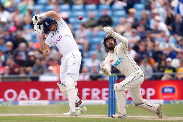 England's Joe Root batting during day four at Headingley. Picture: PA