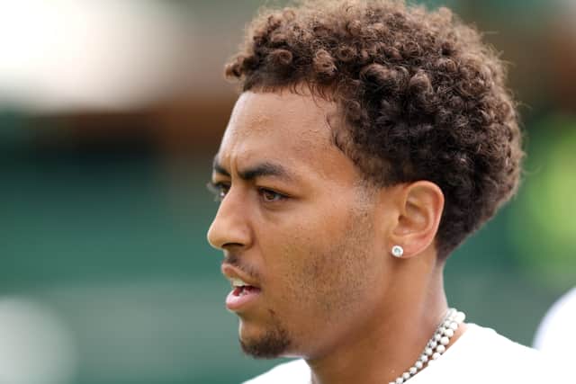 Hull's Paul Jubb looks on during their training session ahead of Wimbledon. (Photo by Clive Brunskill/Getty Images)