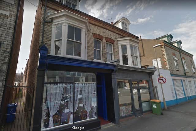 Two shops are being auctioned off by Scarborough Council