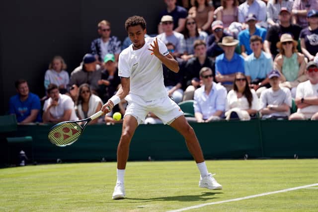 Hull's Paul Jubb in action against Nick Kyrgios. Picture: PA