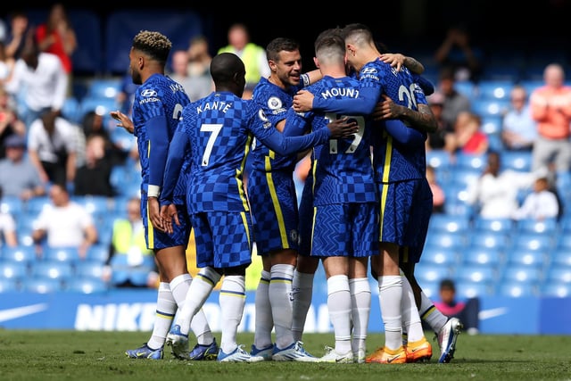The Blues finished third last season and their odds for relegation suggest that's where they are expected to finish again next term.