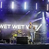 Wet Wet Wet at Let's Rock. Picture: Martin Shaw