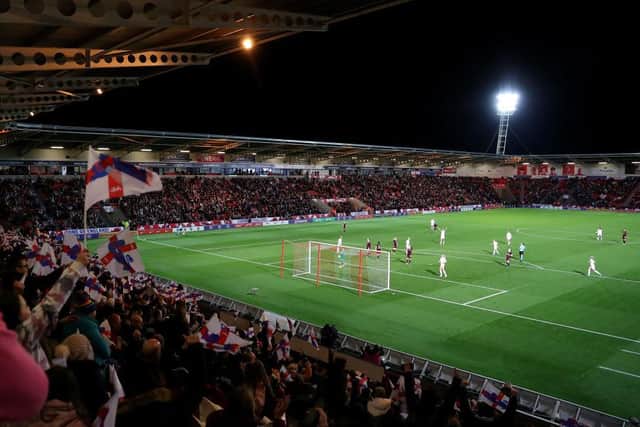 TOUGH TIMES: Doncaster Rovers were unable to welcome fans to their stadium for over a year because of Covid-19