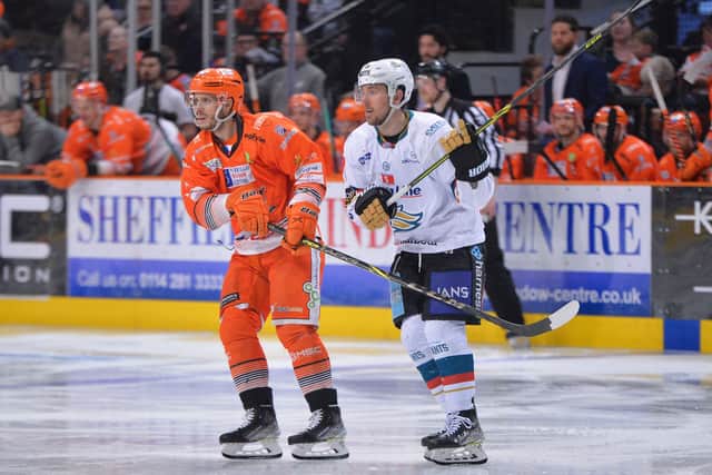 Sheffield Steelers forward Martin Latal is one of a handful of players returning for the 2022-23 Elite League season. 
Picture by Dean Woolley