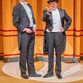 Dennis Herdman and Thom Tuck in The Play What I Wrote. Photo by Manuel Harlan.